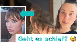 Hilfe ich schneide meine Haare kurz 🙈😅 [upl. by Anitneuq]