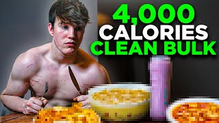 My 4000 Calorie Cleanish Bulking Diet [upl. by Alage]