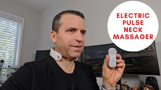 Portable Smart Electric Pulse Neck Massager Review [upl. by Kristianson]