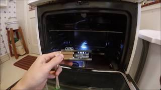 GAS OVEN WONT LIGHT How To Replace Oven Igniter Jonny DIY [upl. by Selena411]