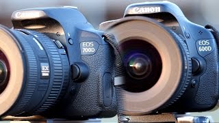 Canon 600DT3i vs 700DT5i Comparison Review [upl. by Andryc111]