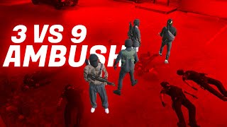 AMBUSH 3vs9  SriVerse Roleplay [upl. by Guevara]