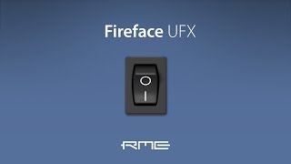 RME Fireface UFX  Low Latency Pro Audio Interface [upl. by Angele]