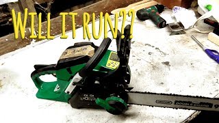 Gardenline Chainsaw Troubleshooting [upl. by Elson]