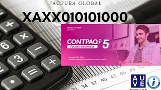 Factura Global desde CONTPAQ i® FACTURA ELECTRONICA [upl. by Jackquelin]