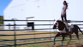 Haley Ganzel A Trick Riding Legacy [upl. by Luht706]