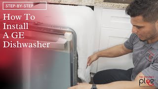 How To Install A GE Dishwasher  Installation [upl. by Chariot]