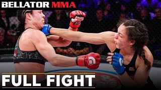 Full Fight  Alejandra Lara vs Lena Ovchynnikova  Bellator 190 [upl. by Einhoj]