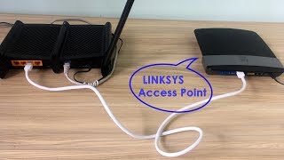 How to add a Linksys router as an Access point [upl. by Arymas557]