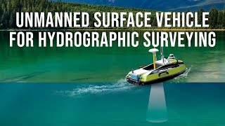 Unmanned Surface Vehicle USV for Hydrographic Surveying [upl. by Kcirdde]