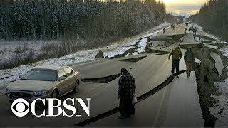 Lasting effects of Alaskas magnitude 70 earthquake [upl. by Adiesirb997]