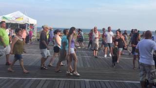 Walking on a BoardWalk Optokinetic Training [upl. by Rorrys131]