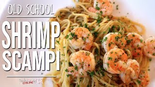 Best Old School Shrimp Scampi  SAM THE COOKING GUY [upl. by Esor]