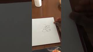 Comment dessiner une paire d’Air Jordan 4  how to draw sneakers  Nike Air Jordan 4  Timelapse [upl. by Nevaeh]