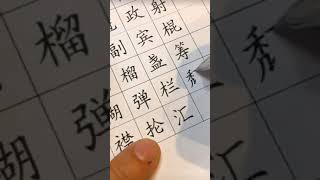 【神業】まるでフォントのような美文字を書く中国の少女 [upl. by Annoj]