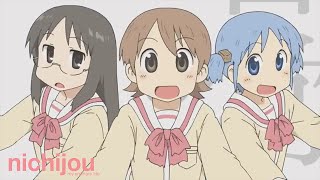 Nichijou My Ordinary Life Opening  Hyadain no Kakakata☆Kataomoi  C [upl. by Aryc]