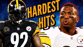 Ryan Clark amp James Harrisons HARDEST HITS [upl. by Bara438]