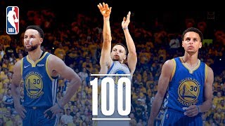 100 3Pointers  Stephen Curry is FIRST in NBA Finals History with 100 3PM [upl. by Llecrup]