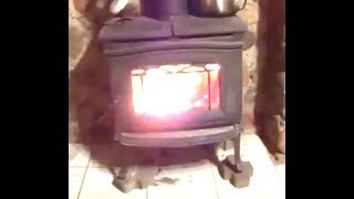 Alderlea T4 Wood stove  Pacific Energy  ReviewDemo [upl. by Panaggio131]