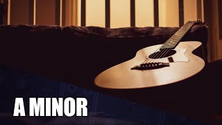 Groove Acoustic Backing Track In A Minor  Winter Jam [upl. by Thom476]