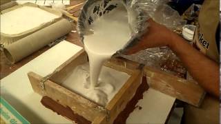 OCC Ceramics Making a Plaster Mold [upl. by Ahtamas]