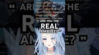 “Are you the REAL AmaLee” [upl. by Airamasor]