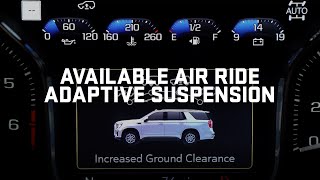 Next Generation GMC Yukon  HowTo – Available Air Ride Adaptive Suspension  GMC [upl. by Notak271]