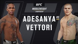 Israel Adesanya vs Marvin Vettori  Middleweight Championship  UFC FULL FIGHT [upl. by Copp300]