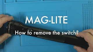 How to remove the switch from a MAGLITE [upl. by Theodoric]