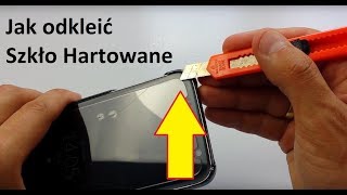 Jak odkleić zdjąć szkło hartowane 3mk HardGlass2  ForumWiedzy [upl. by Grigson]