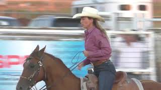 Breakaway Roping  2019 Dumas Cowboy Classic Rodeo Saturday [upl. by Vernon]