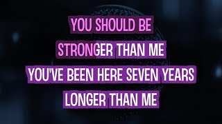 Stronger Than Me Karaoke Version  Amy Winehouse [upl. by Dalury676]