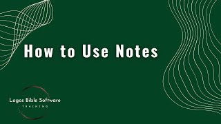 How to Use Notes [upl. by Garwood]