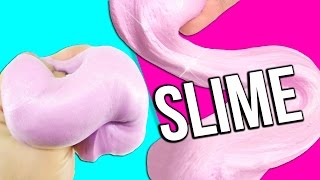 HAZ SLIME ESPONJOSO SIN BORAX  DIY FLUFFY SLIME  Tutoriales Belen [upl. by Harl517]