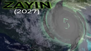 Hypothetical Hurricane Zayin 2027 [upl. by Neillij]