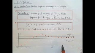 1111 Determine Whether Sequence Converges or Diverges [upl. by Lareneg]