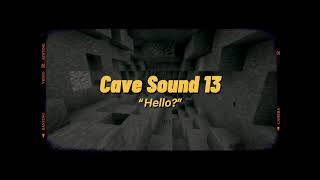 Minecraft Cave Sounds 1 to 19 [upl. by Barnabe23]