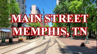 Walking In Memphis  Main Street Downtown Memphis Tennessee [upl. by Attenna]