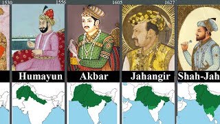 Timeline of Rulers of INDIA 15262024 [upl. by Salinas]