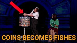 Coins Becomes Fishes  Teller  Penn and Teller Fool Us [upl. by Law]