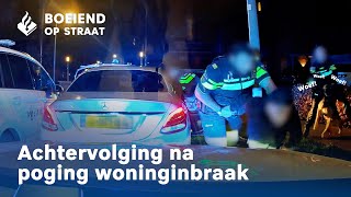 Poging woninginbraak  Achtervolging  Klemgereden [upl. by Willyt]