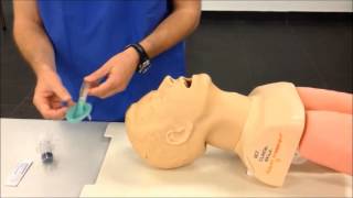 Laryngeal Mask Airway Insertion [upl. by Ferretti192]