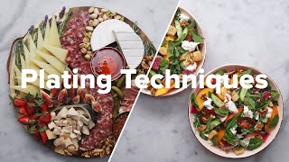 Plating Techniques For A FourCourse Dinner • Tasty [upl. by Nosoj]