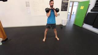 Two Arm Kettlebell Clean [upl. by Tran]