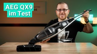 AEG QX9 im Test  Der flexibelste AkkuStaubsauger mit HaarschredderFunktion [upl. by Minne]