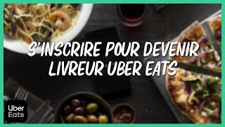 LINSCRIPTION FACILE POUR DEVENIR LIVREUR UBER EATS  🚲 🍔 🤙 [upl. by Ajssatan]