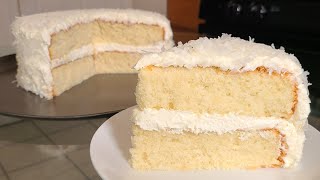 How to make a Coconut Cake from scratch [upl. by Ori585]