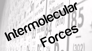 Intermolecular Forces [upl. by Marolda]