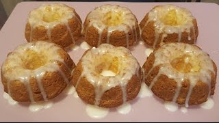 How to make Mini lemon bundt cakes [upl. by Nitniuq]