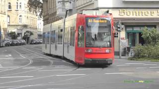 Trams in Bonn Germany  Straßenbahnen in Bonn Deutschland [upl. by Ettennek956]